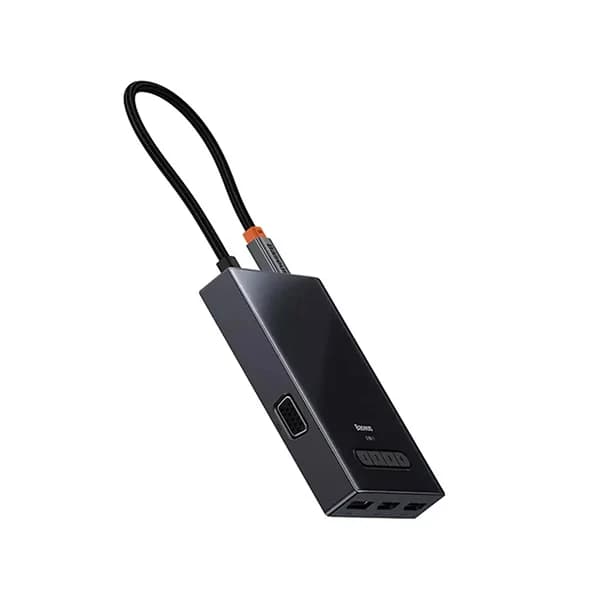 هاب 8 پورت USB-C باسئوس مدل WKYY030413 PioneerJoy — تصویر ۲