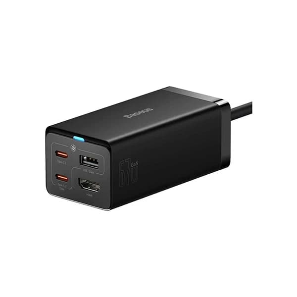 شارژر رومیزی 100 وات باسئوس مدل GaN5 Pro CCGP110201
