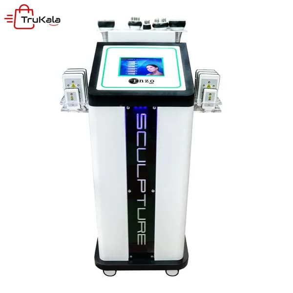 دستگاه لاغری آر اف 8 کیم 6 هندپیس صورت و بدن انزوایتالیا