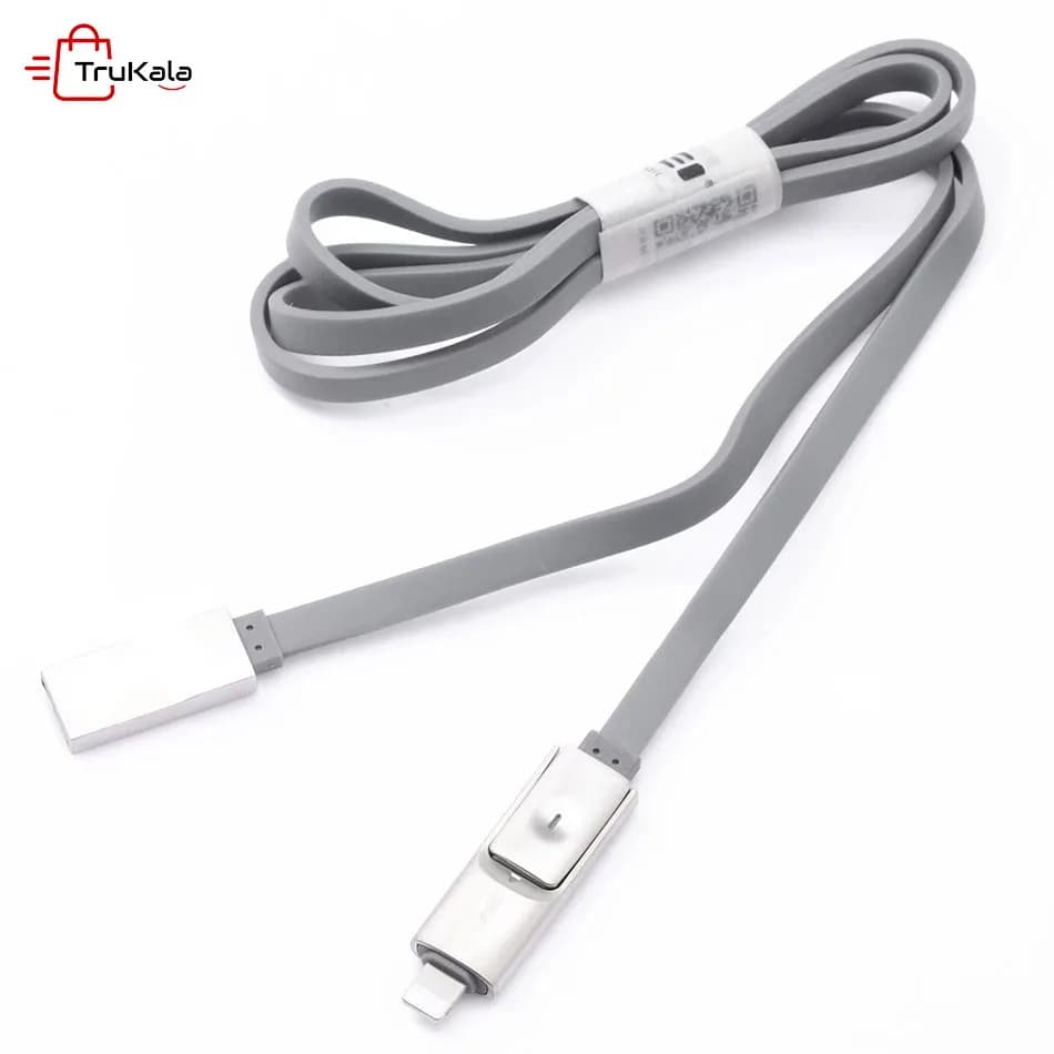 کابل شارژر دو سر Awei میکرو و آیفون مدل CL-989 — تصویر ۴