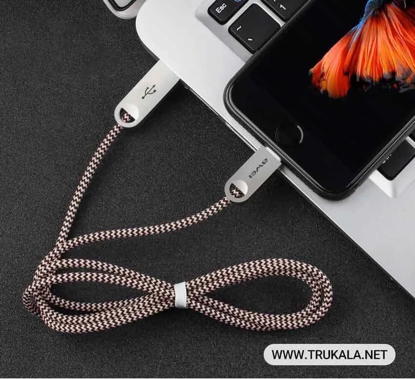 کابل شارژر Awei آیفون مدل CL-20 — تصویر ۷