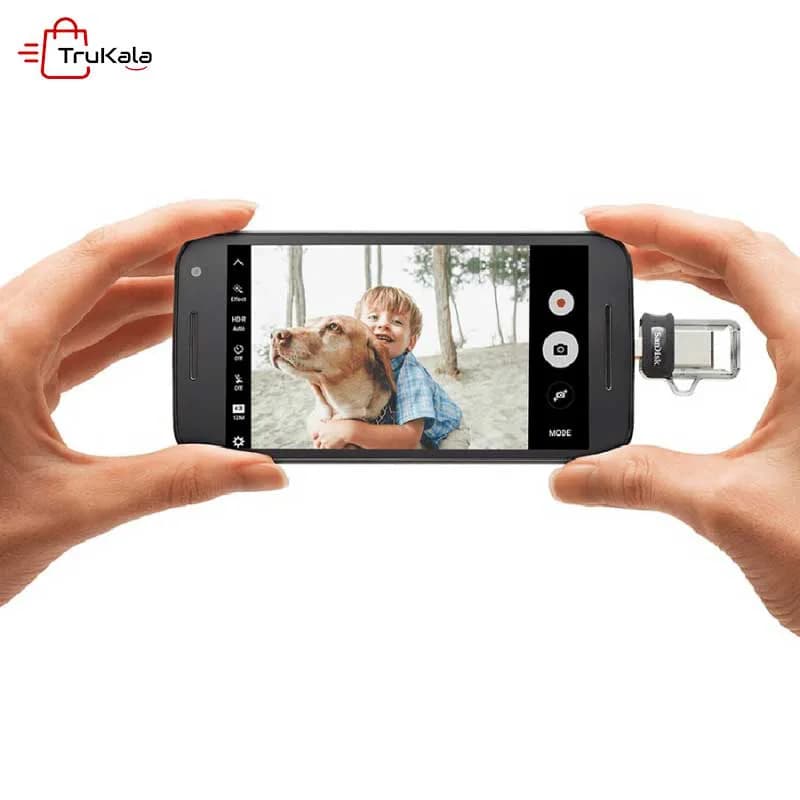 فلش مموری سن دیسک 32 گیگابایت مدل Ultra Dual Drive M3.0 — تصویر ۴