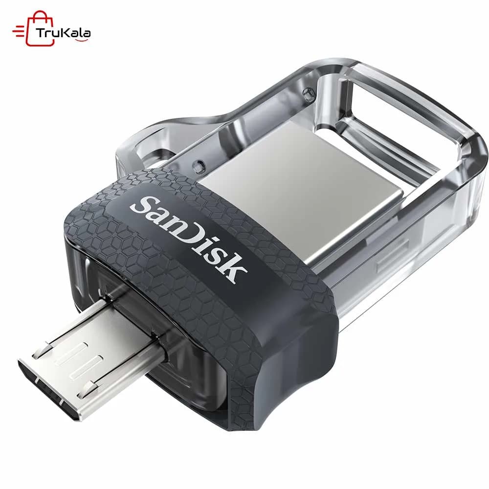 فلش مموری سن دیسک 32 گیگابایت مدل Ultra Dual Drive M3.0
