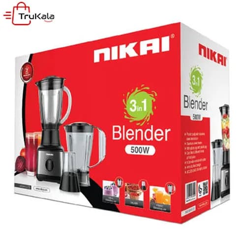 مخلوط کن و آسیاب کن نیکا مدل NB3900GEB — تصویر ۵