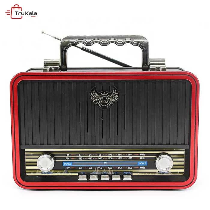 اسپیکر کمای طرح رادیو مدل MD-1907BT