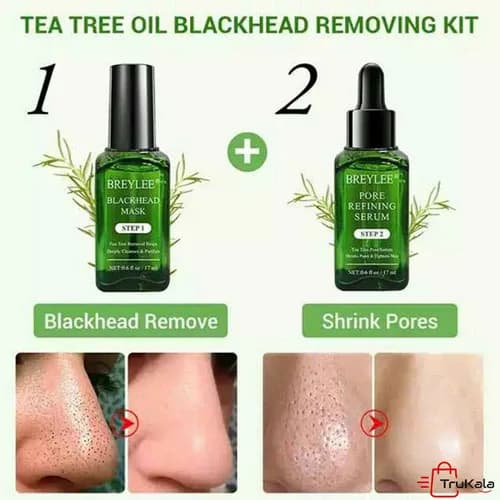 کیت 3 مرحله ای حذف جوش سر سیاه بینی بریلی step1 و step2 — تصویر ۳