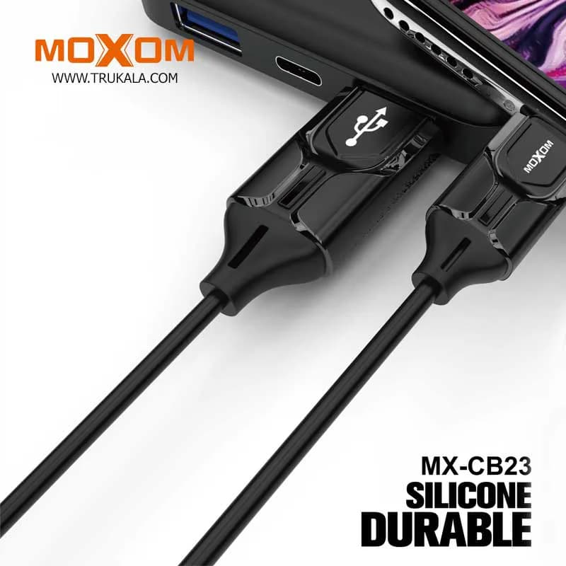 کابل شارژر موکسوم میکرو مدل MX-CB23 — تصویر ۲