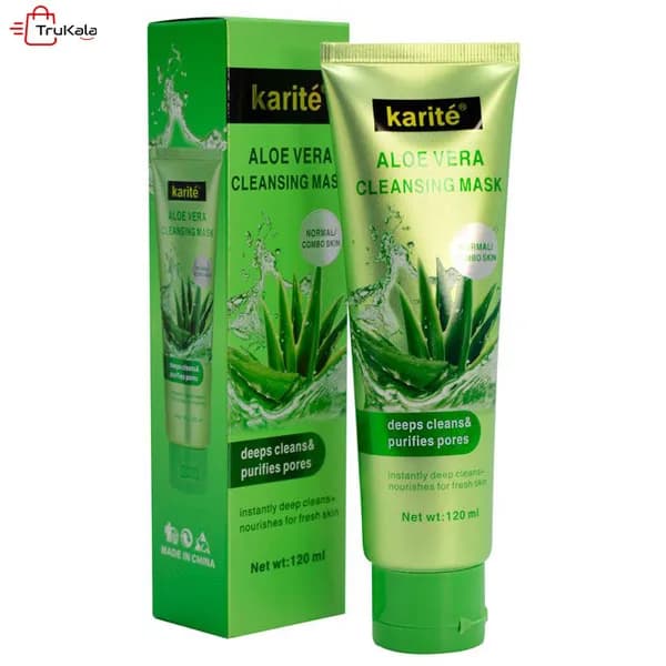 ماسک پاک کننده صورت آلوئه ورا کاریته
