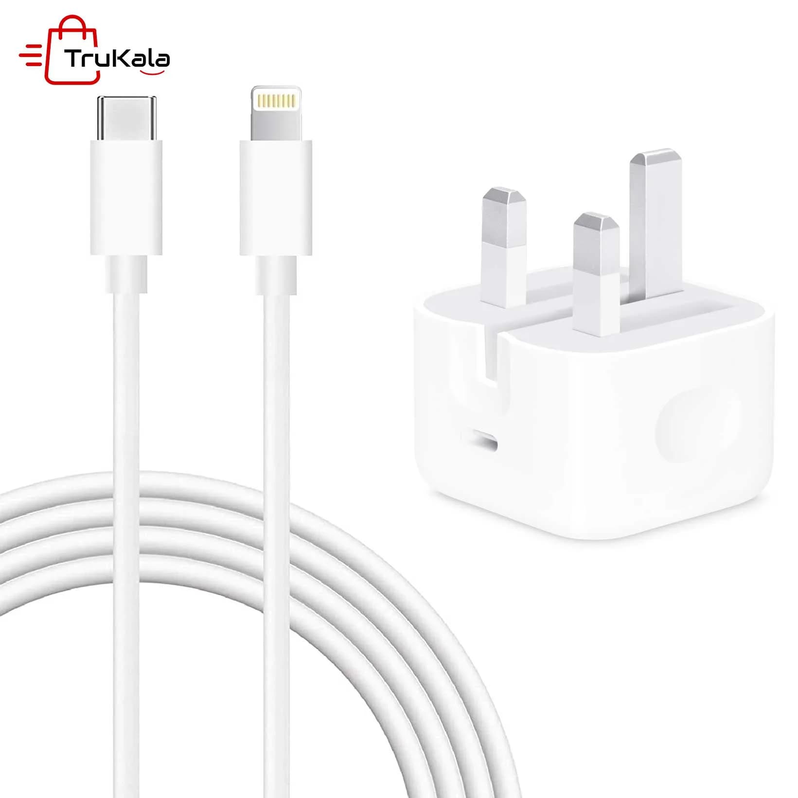 شارژر دیواری 20 وات آیفون 12 پرو مکس