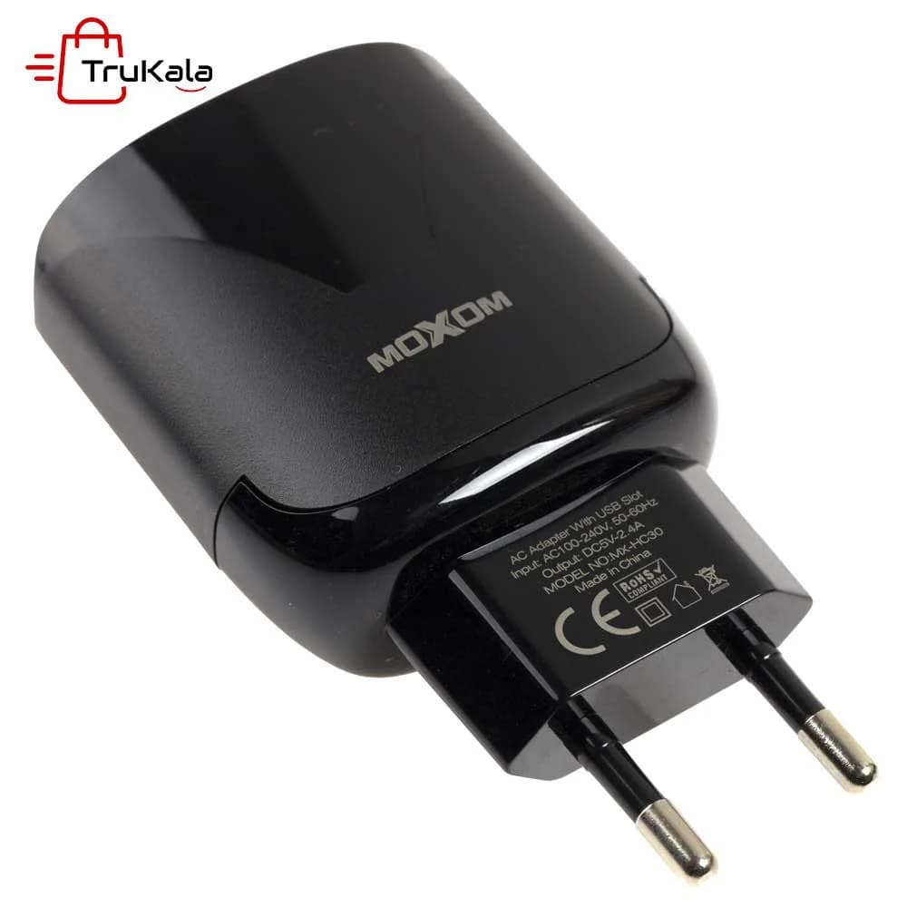 شارژر دیواری موکسوم تایپ سی مدل MX-HC30 — تصویر ۴