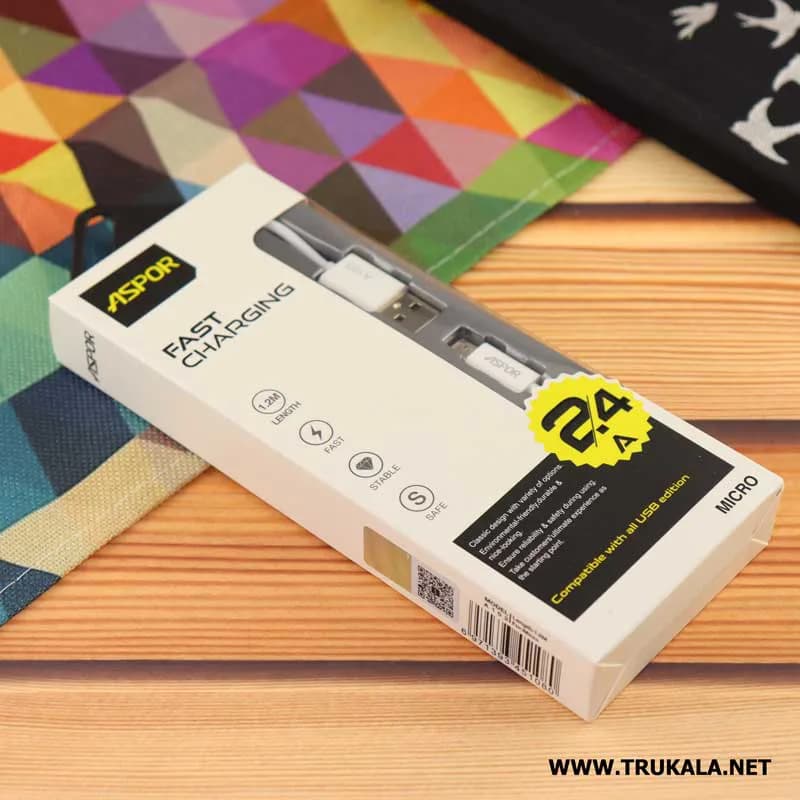 کابل شارژر آسپور میکرو مدل A103 — تصویر ۲