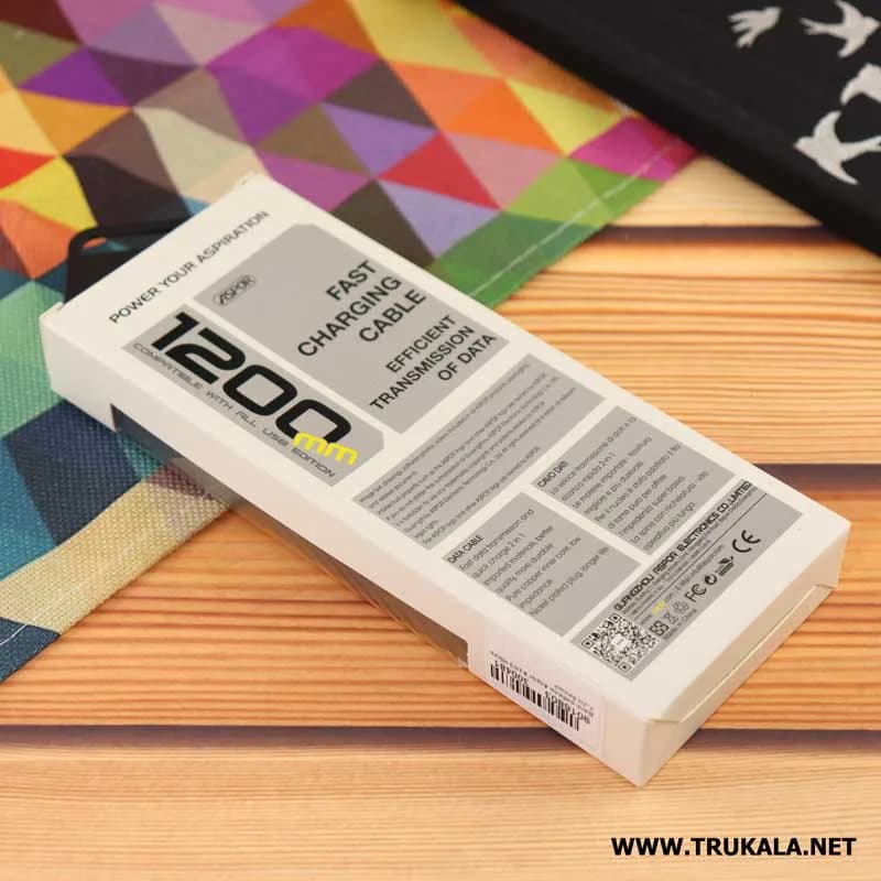 کابل شارژر آسپور میکرو مدل A103 — تصویر ۳