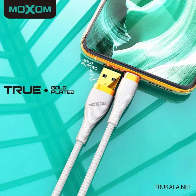 کابل شارژر موکسوم آیفون مدل MX-CB63 — تصویر ۲