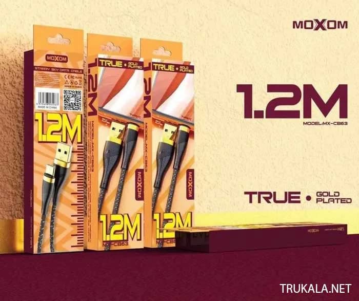 کابل شارژر موکسوم آیفون مدل MX-CB63 — تصویر ۳