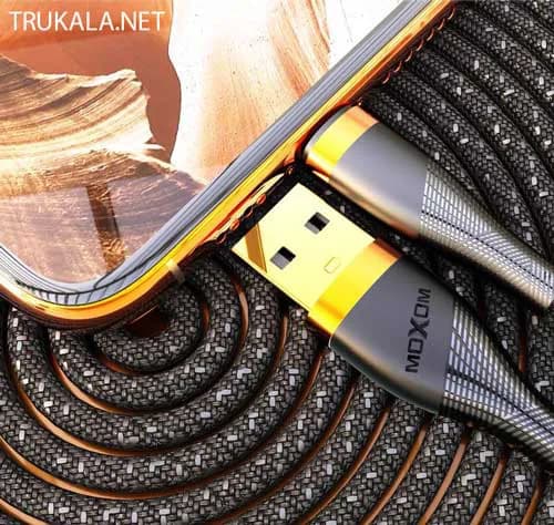 کابل شارژر موکسوم آیفون مدل MX-CB63 — تصویر ۴