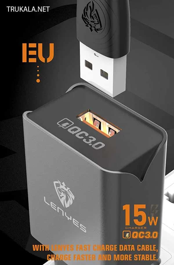 شارژر دیواری لنیس میکرو مدل LCH086 — تصویر ۳