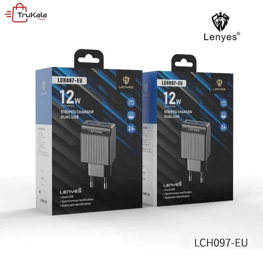 شارژر دیواری لنیس میکرو مدل LCH097-EU — تصویر ۲
