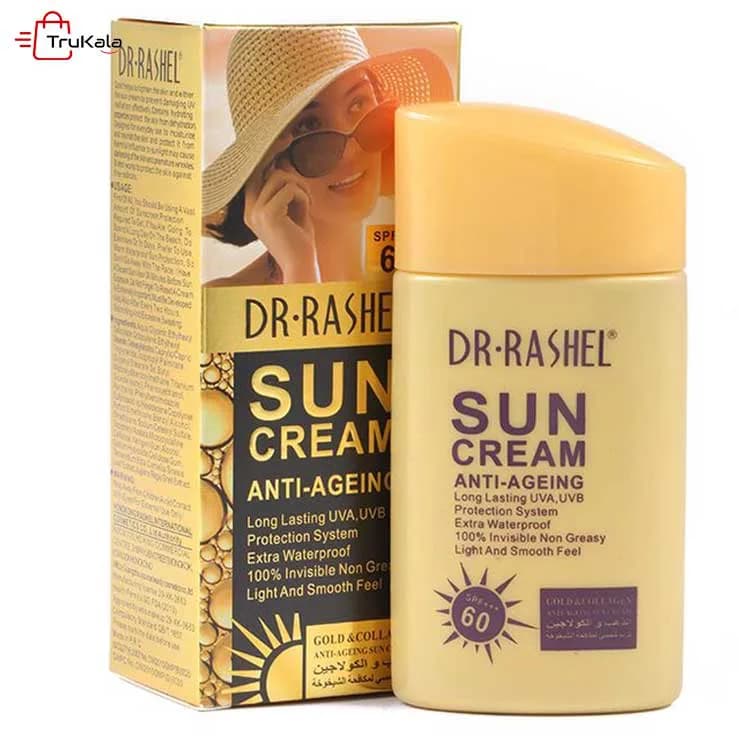 ضد آفتاب بدون رنگ دکتر راشل SPF 60