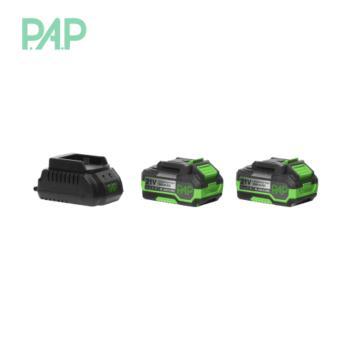 اره افقی بر شارژی پی ای پی BRS-2112 براشلس ۲۱ ولت دو باتری — تصویر ۵