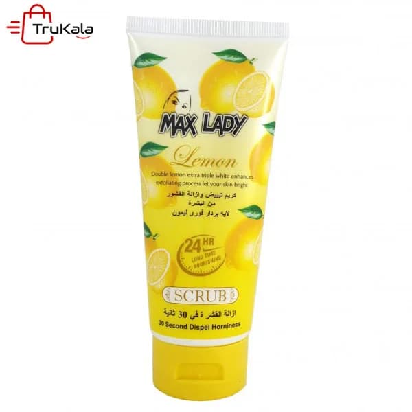 کرم اسکراب لایه بردار لیمو مکس لیدی