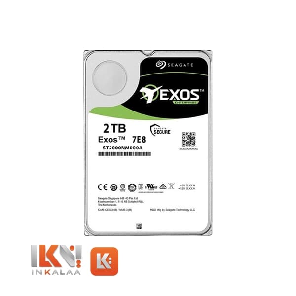 هارد سیگیت مدل Exos 7E8 ST2000NM0008 ظرفیت 2TB — تصویر ۵