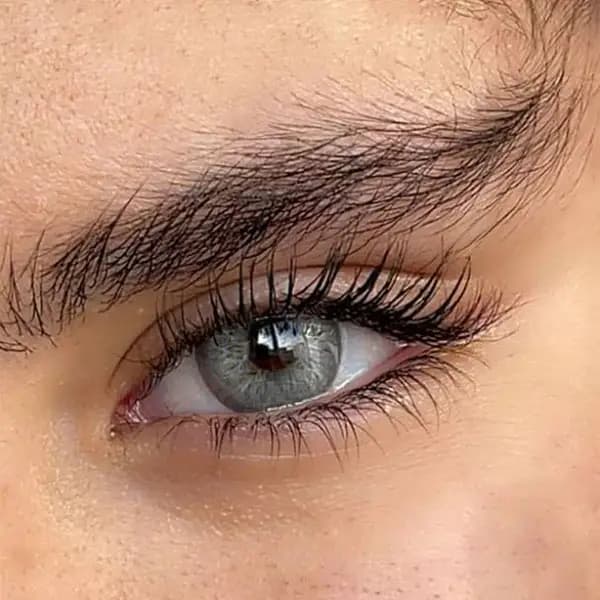 لنز آماندا آواتار گری طوسی خاکستری بدون دور