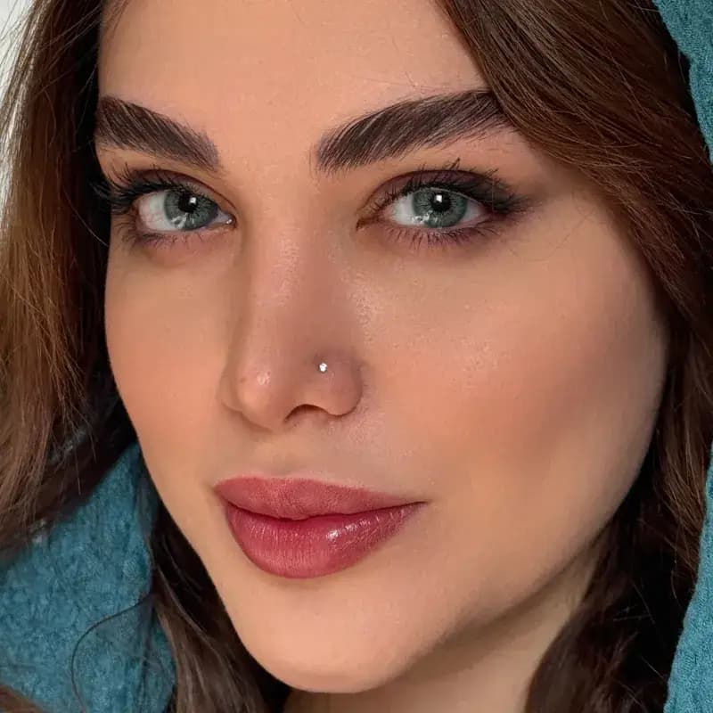 لنز نایس آیز ریف طوسی آبی — تصویر ۲