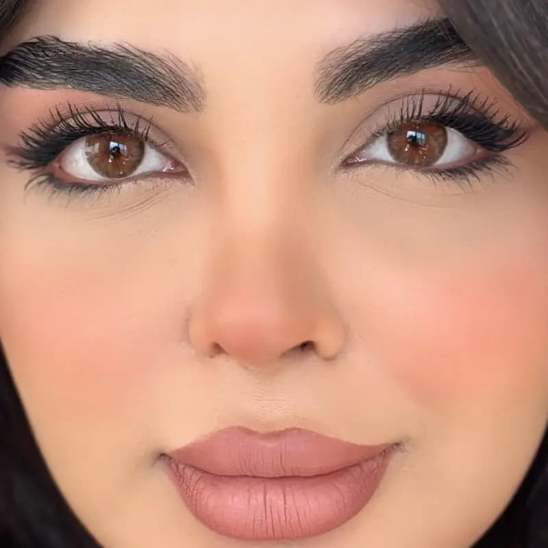 لنز یونیک کلوپاترا هیزل قهوه ای عسلی — تصویر ۲
