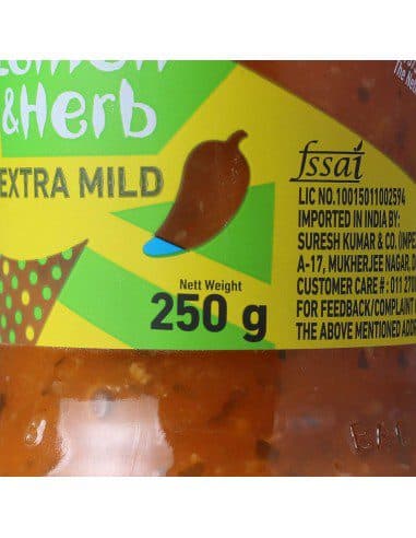 سس لیمو و سبزیجات خیلی ملایم ناندوز Nando’s Extra Mild Lemon & Herb Peri-Peri Sauce — تصویر ۴