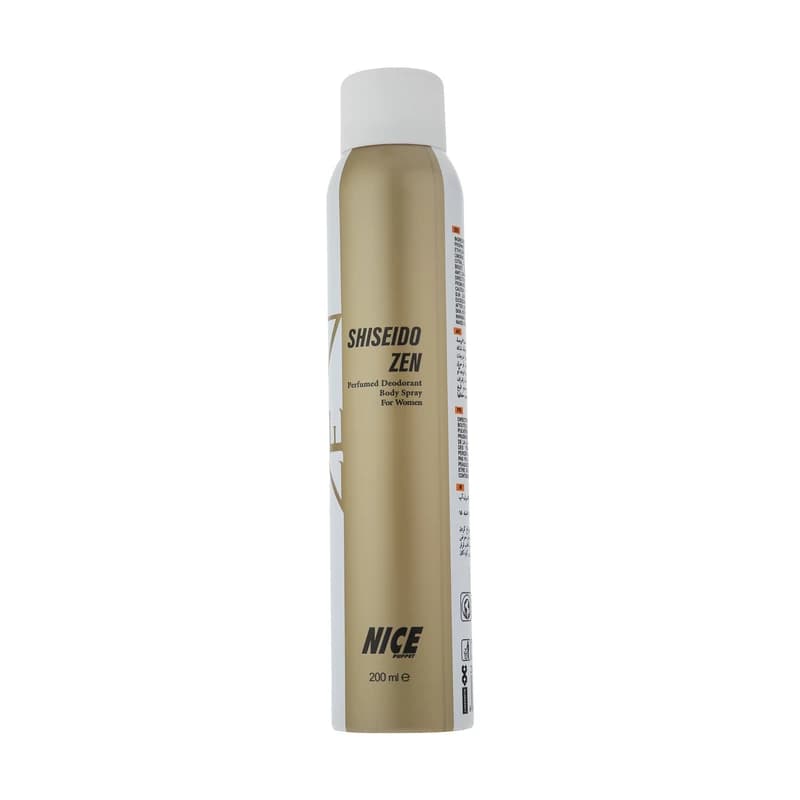 اسپری دئودورانت بدن زنانه نایس پاپت مدل Shiseido Zen حجم 200 میل