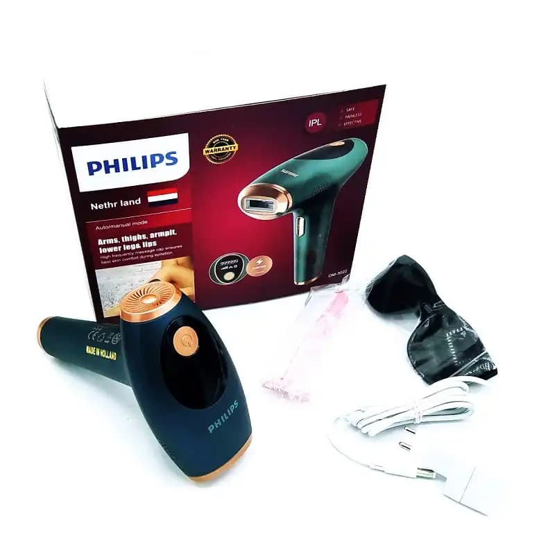 لیزر خانگی موهای زائد بدن فیلیپس OM-3022 Philips — تصویر ۲