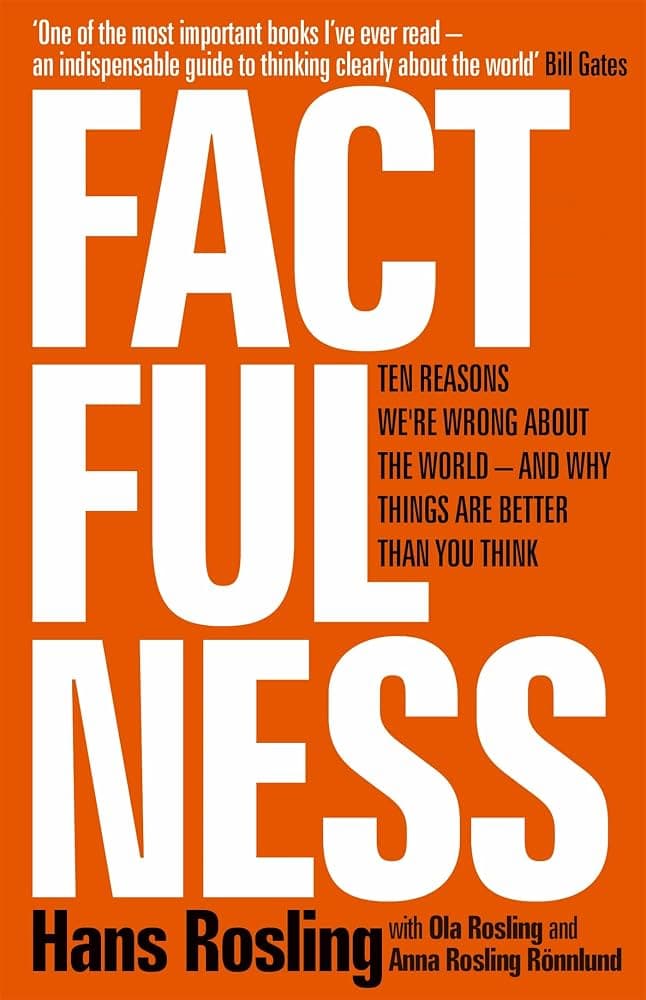 کتاب Factfulness (واقعیتگرایی) نسخه انگلیسی PDF | هانس روسلینگ