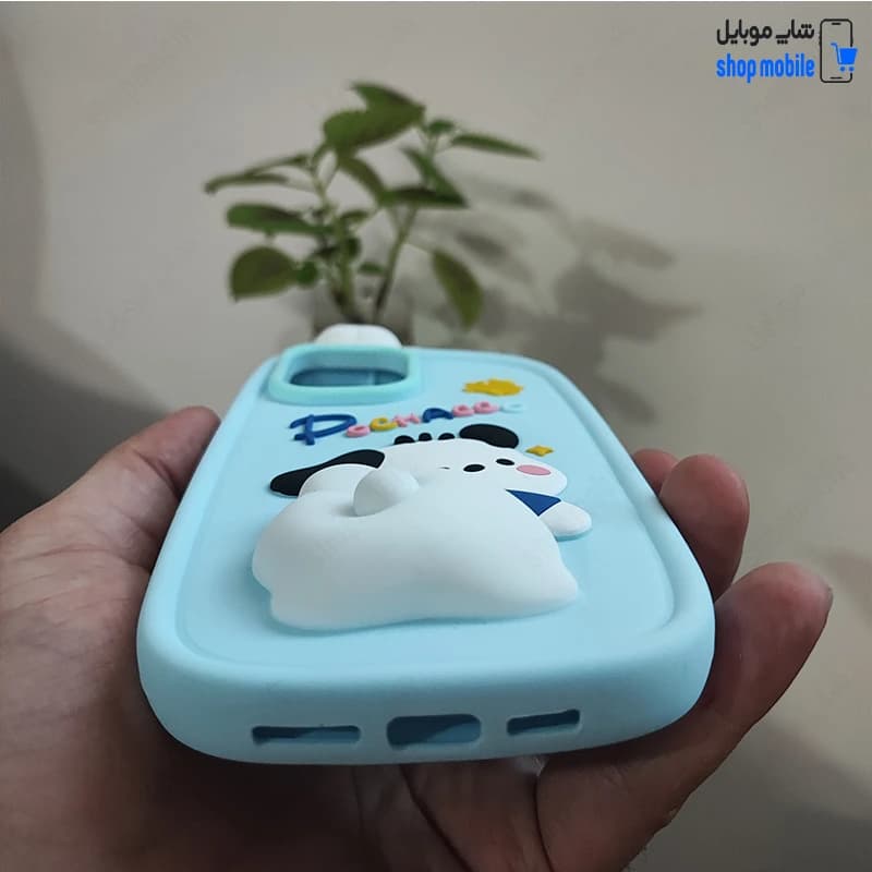 قاب گوشی آیفون 11 (کاور سیلیکونی پاک کنی مدل عروسکی کیوت طرح پوچاکو) — تصویر ۳