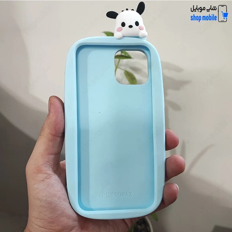 قاب گوشی آیفون 11 (کاور سیلیکونی پاک کنی مدل عروسکی کیوت طرح پوچاکو) — تصویر ۴