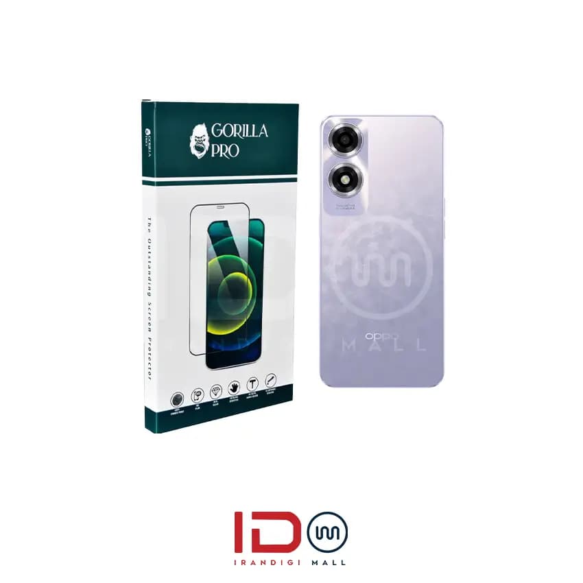 گلس و محافظ هیدروژلی (شفاف) بدنه گوشی اوپو مدل OPPO A2X