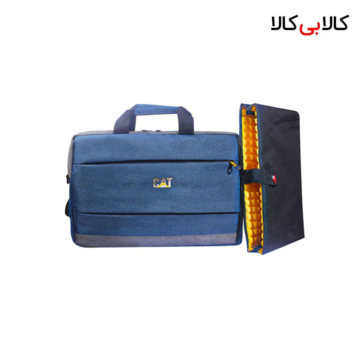 کیف لپ تاپ دستی و اداری کت مدل CAT 016 (دارای ضربه‌ گیر حبابی) — تصویر ۲