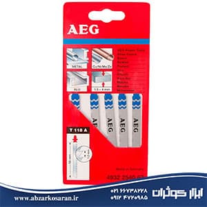 تیغه اره عمودبر آهن آاگ AEG مدل T118A