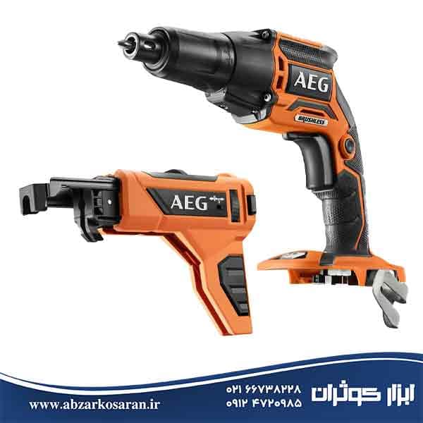 پیچگوشتی خشابی شارژی آاگ AEG مدل BTS18BL-0+SET1820