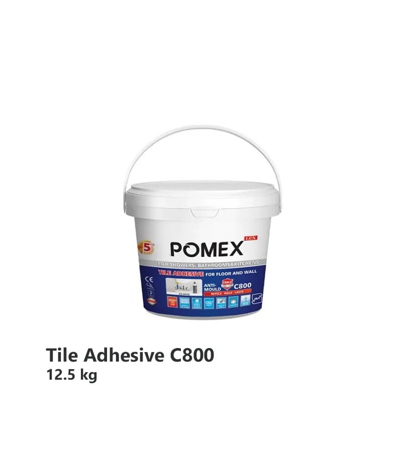 چسب کاشی خمیری پومکس (Pomex) مدل C800