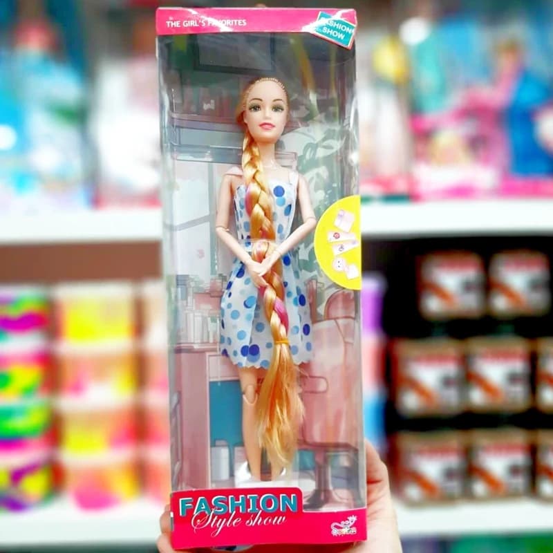 عروسک باربی مفصلی خارجی اسباب بازی دخترانه