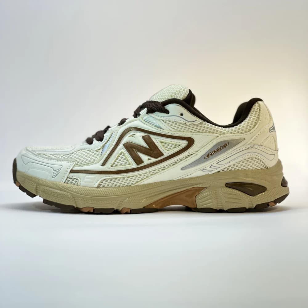 کتونی زنانه و مردانه نیوبالانس 1064 کرم قهوه‌ای | New Balance 1064 Cream Brown