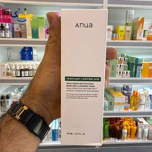 فوم شوینده عمیق منافذ آنوا Anua Heartleaf Quercetinol | حجم 150 میلی‌لیتر — تصویر ۷