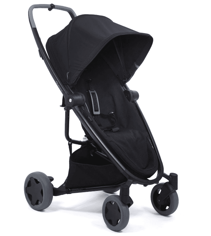 کالسکه چهار چرخ کوئینی مدل Quinny Zapp Flex Plus Black on Black