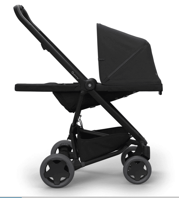 کالسکه چهار چرخ کوئینی مدل Quinny Zapp Flex Plus Black on Black — تصویر ۴