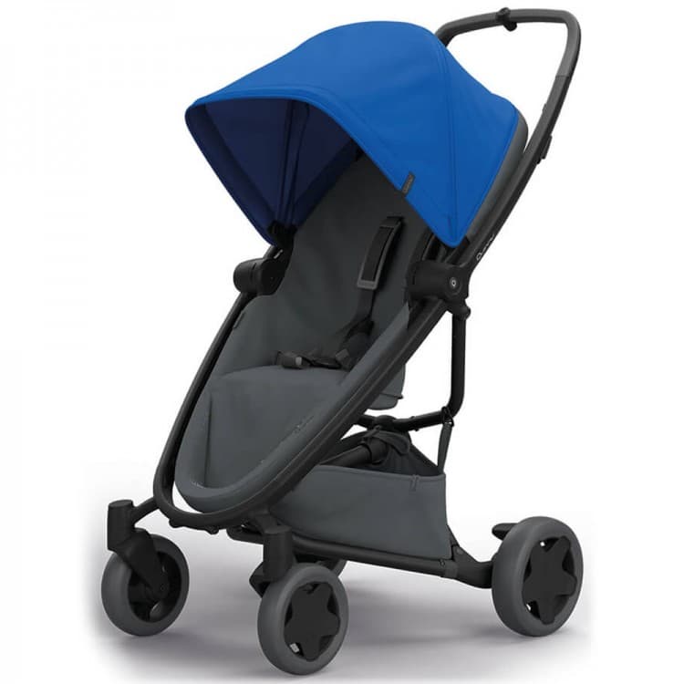 کالسکه چهار چرخ کوئینی مدل zapp flex plus blue on graphite