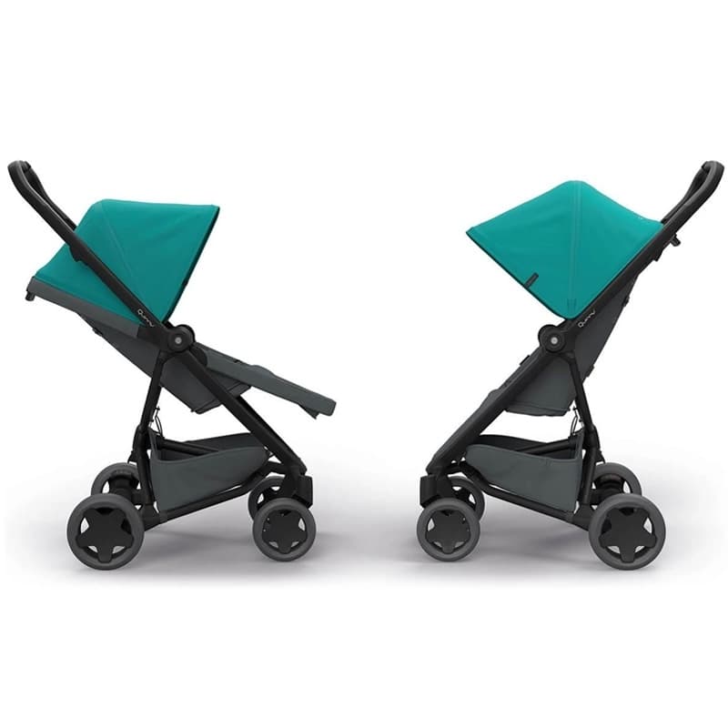 کالسکه چهار چرخ کوئینی مدل Quinny Zapp Flex Plus Green on Graphite — تصویر ۳