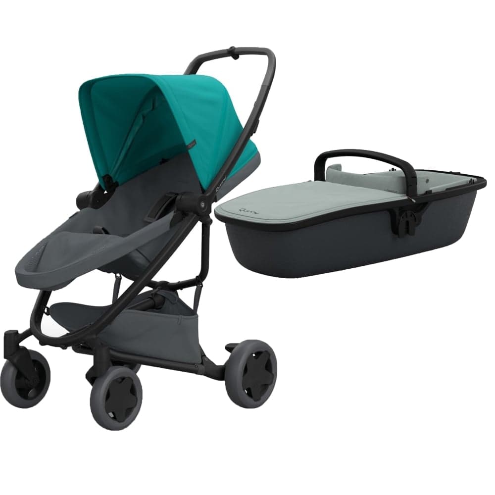 کالسکه چهار چرخ کوئینی مدل Quinny Zapp Flex Plus Green on Graphite — تصویر ۷