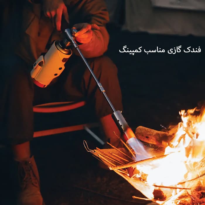 مشعل گازی شعله ای کمپینگ گرین لاین Green Lion مدل GNFLTRCGAS — تصویر ۵