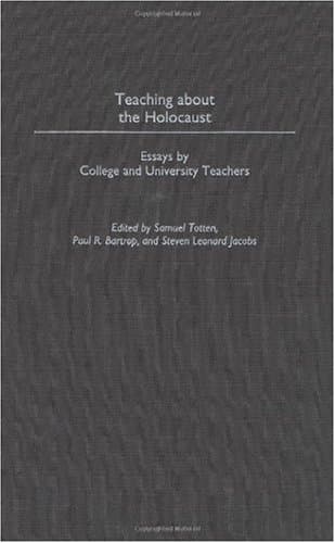 کتاب Teaching about the Holocaust: Essays by College and University Teachers نسخه کامل
