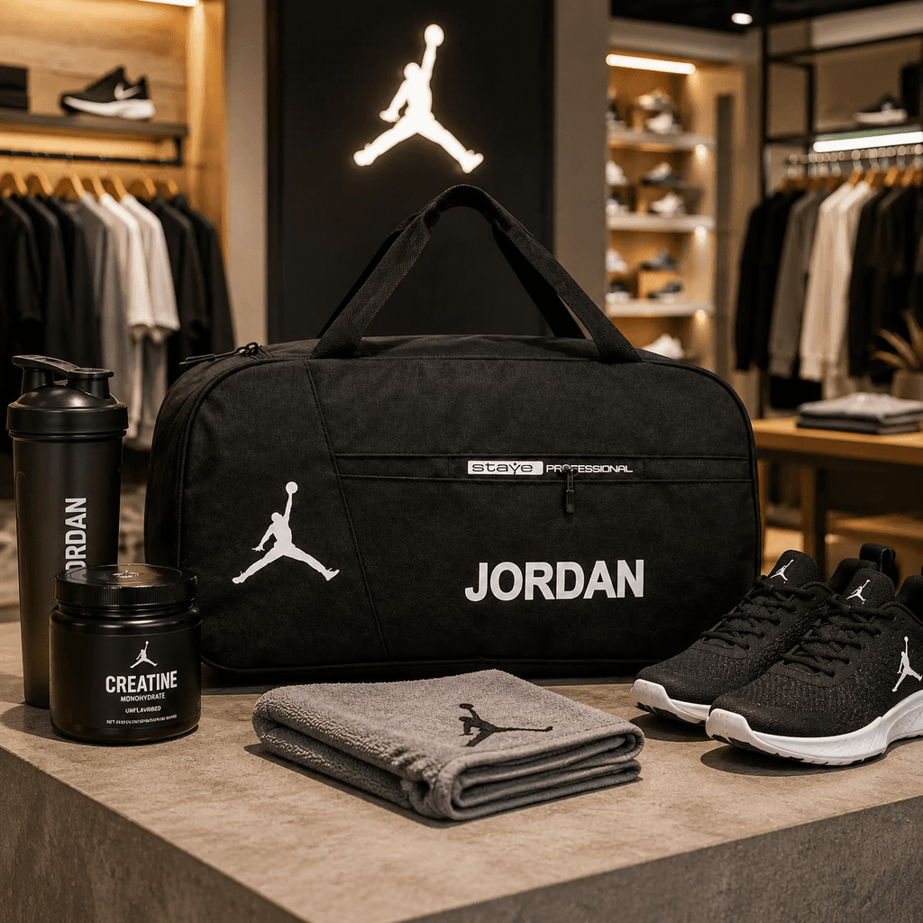 ساک اسپرت ورزشی و باشگاهی جردن jordan جا کفشی‌دار کد 45006